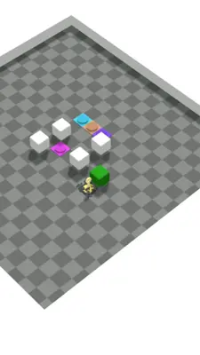 Cube Color Puzzle android App screenshot 1