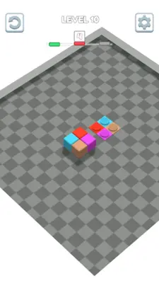 Cube Color Puzzle android App screenshot 2